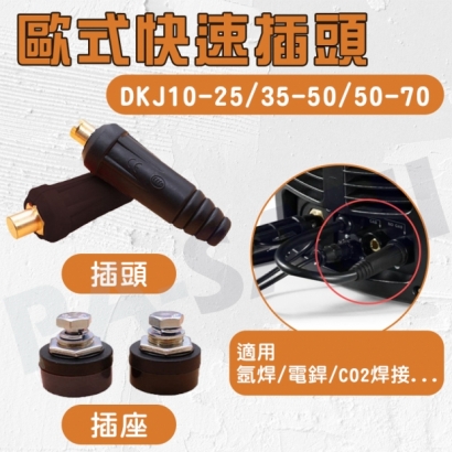 歐式快速插頭